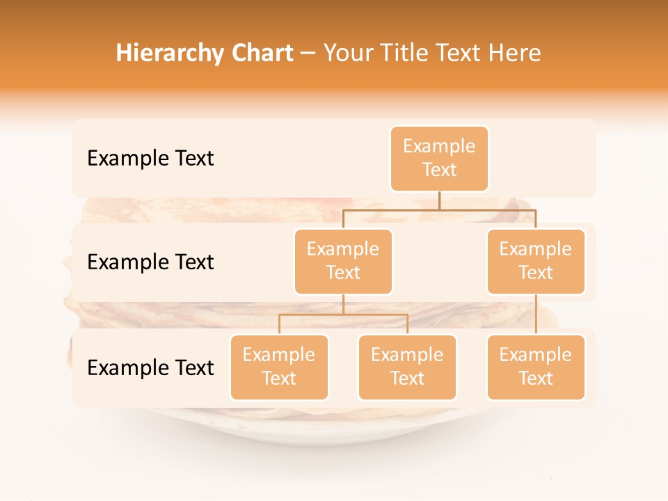 Meal Cake Plate PowerPoint Template