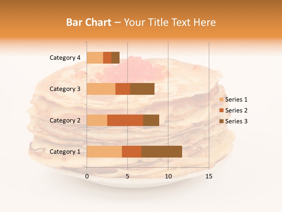Meal Cake Plate PowerPoint Template