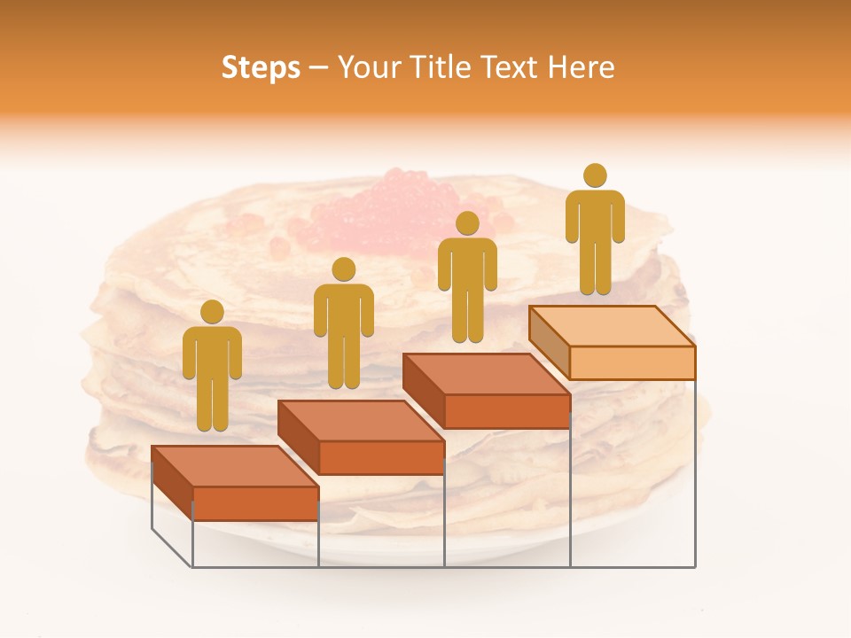 Meal Cake Plate PowerPoint Template