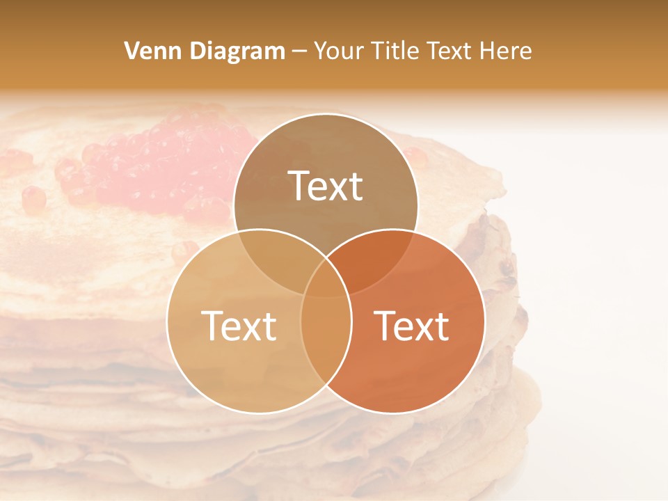 Background Hotcake White PowerPoint Template