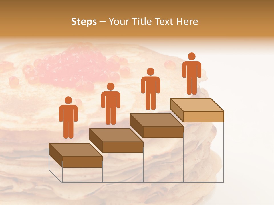 Background Hotcake White PowerPoint Template