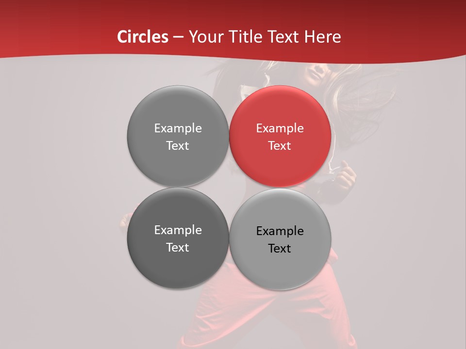 One Attractive Cheerful PowerPoint Template