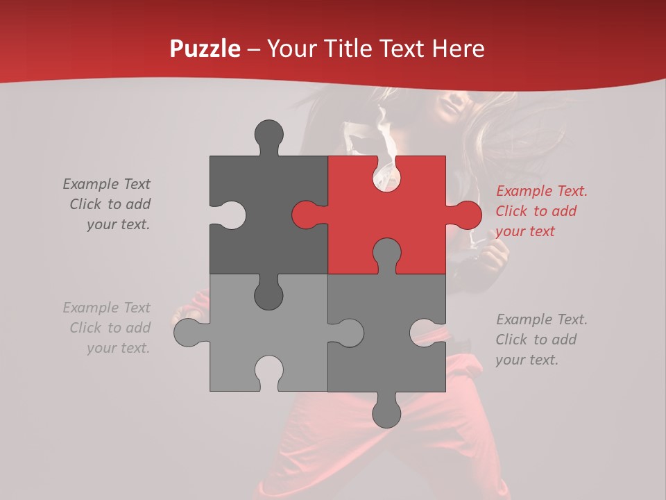 One Attractive Cheerful PowerPoint Template