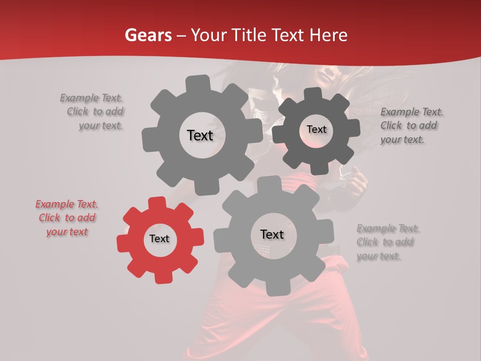 One Attractive Cheerful PowerPoint Template