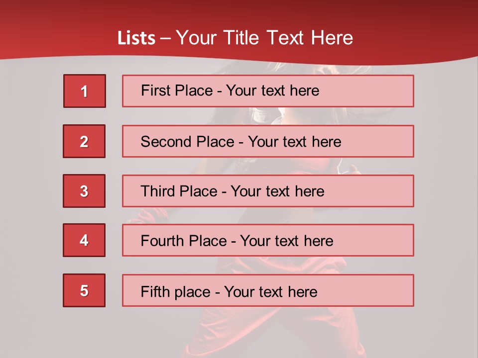 One Attractive Cheerful PowerPoint Template