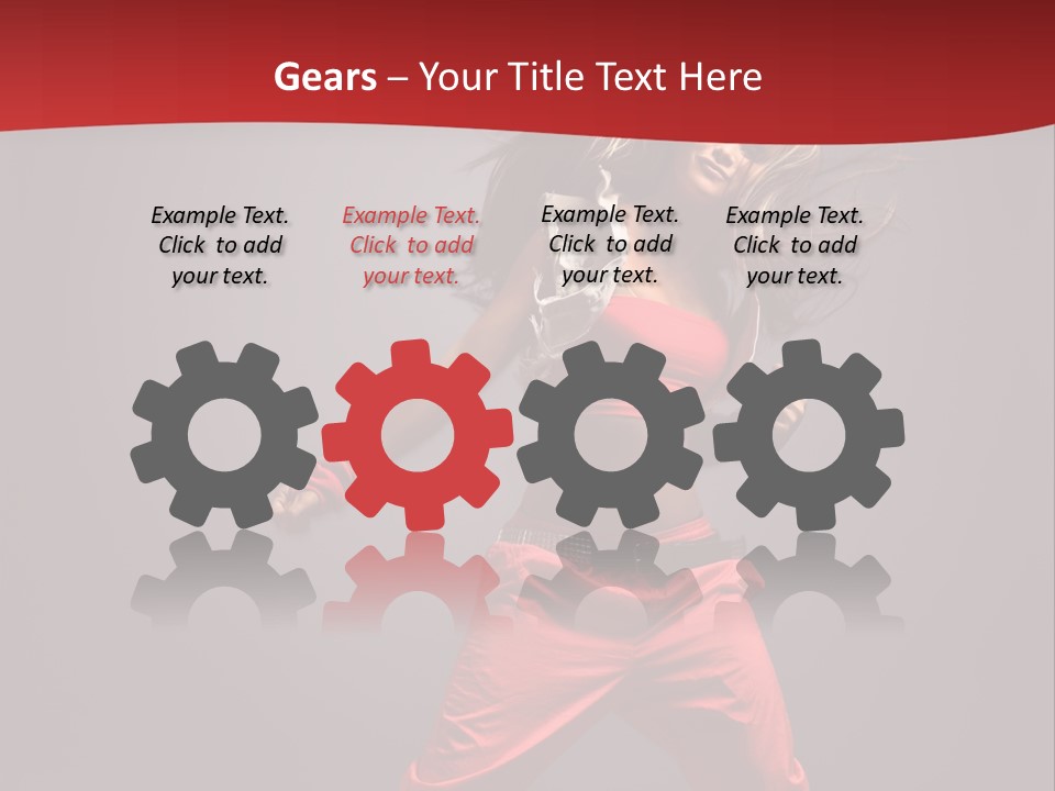 One Attractive Cheerful PowerPoint Template