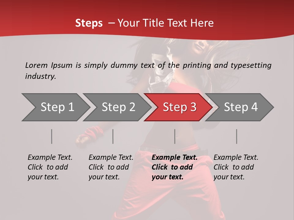 One Attractive Cheerful PowerPoint Template