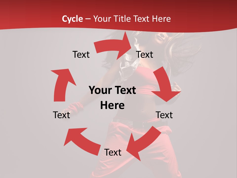 One Attractive Cheerful PowerPoint Template