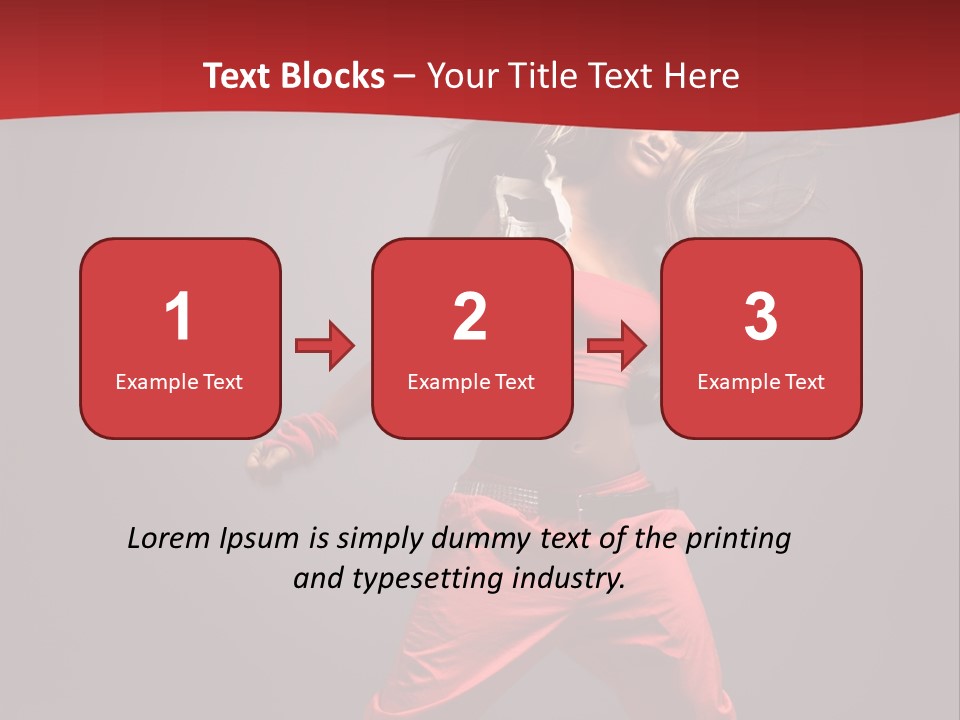 One Attractive Cheerful PowerPoint Template