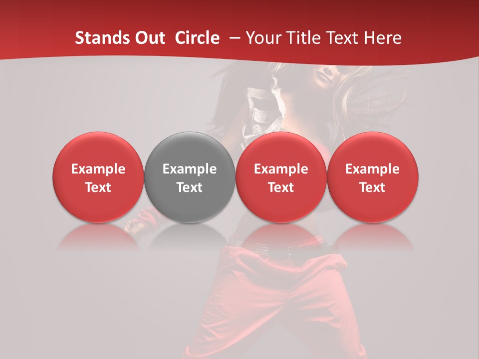 One Attractive Cheerful PowerPoint Template