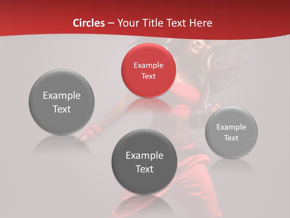 One Attractive Cheerful PowerPoint Template