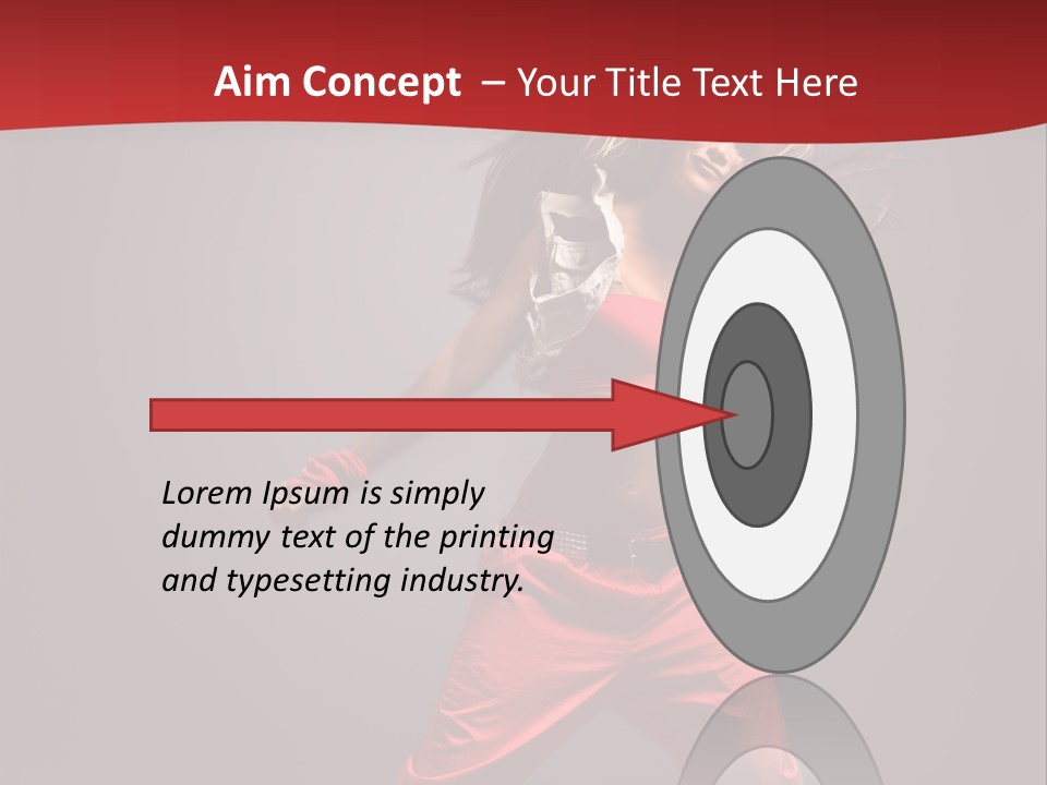 One Attractive Cheerful PowerPoint Template