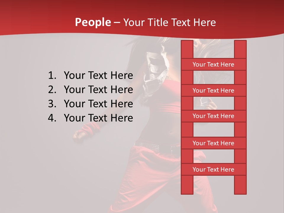 One Attractive Cheerful PowerPoint Template