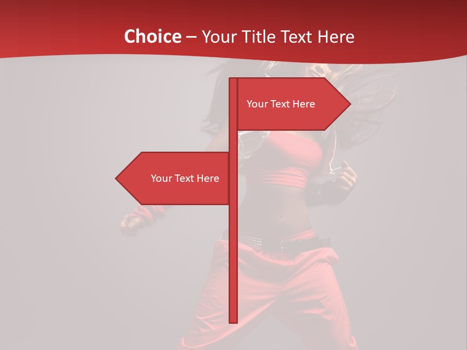 One Attractive Cheerful PowerPoint Template