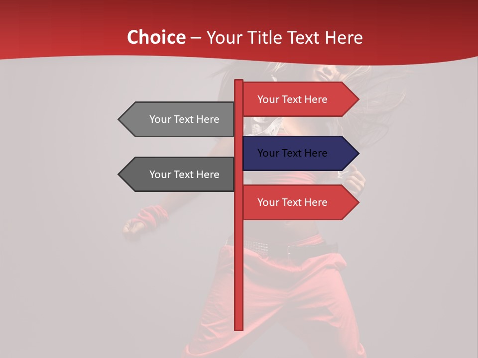 One Attractive Cheerful PowerPoint Template