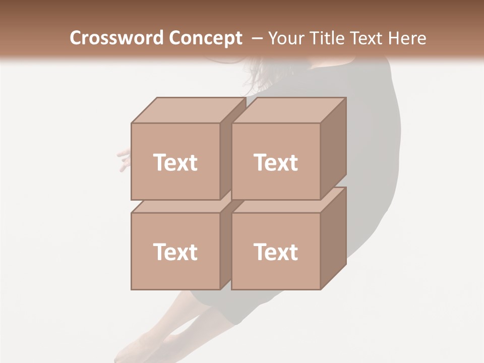 Female Aerobics Behavior PowerPoint Template