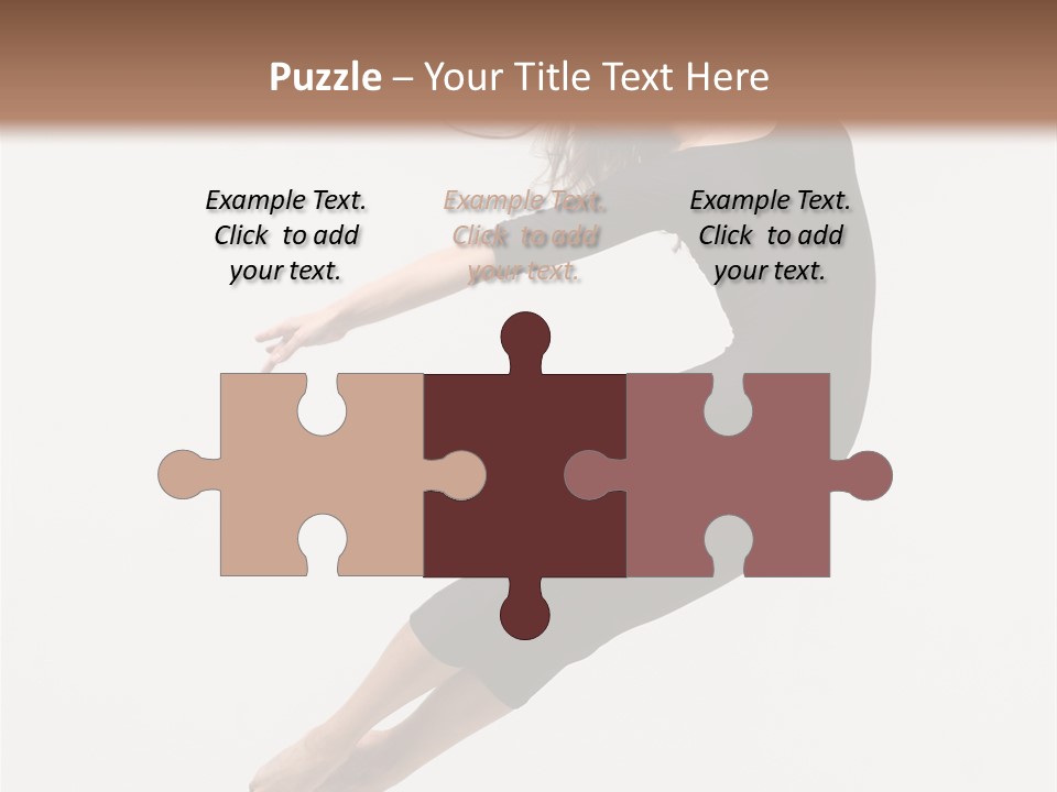 Female Aerobics Behavior PowerPoint Template