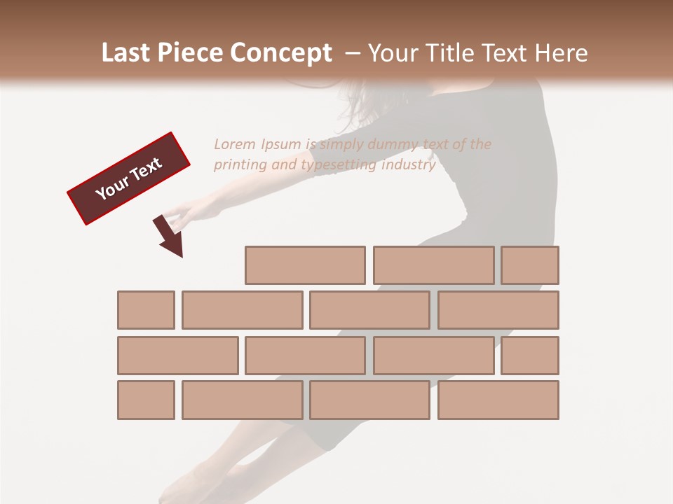 Female Aerobics Behavior PowerPoint Template