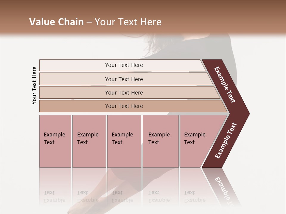 Female Aerobics Behavior PowerPoint Template