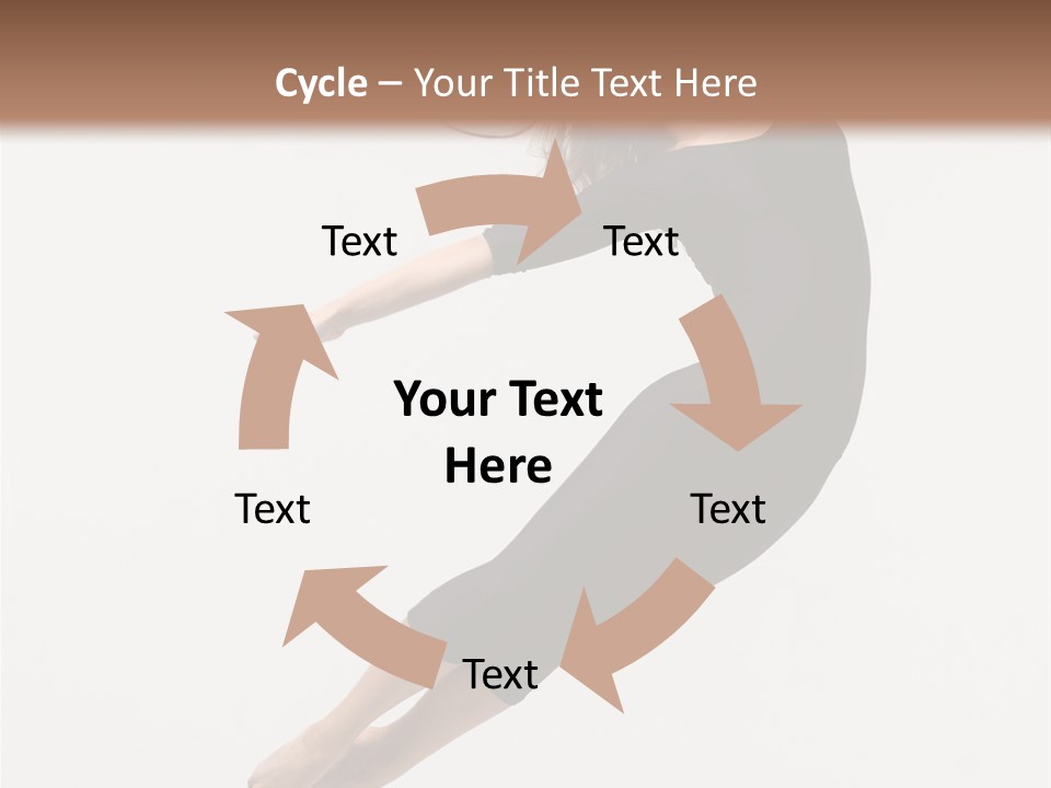 Female Aerobics Behavior PowerPoint Template