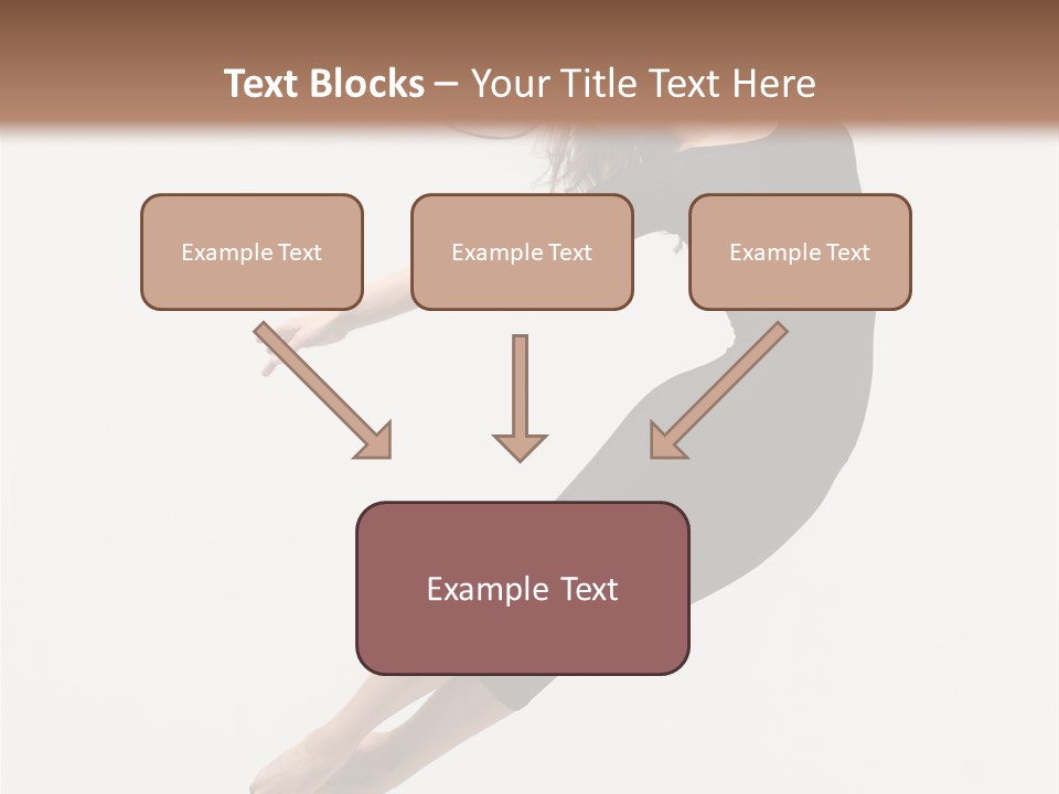 Female Aerobics Behavior PowerPoint Template