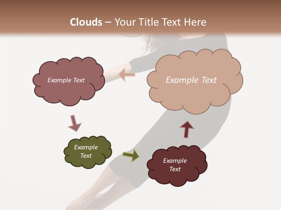 Female Aerobics Behavior PowerPoint Template