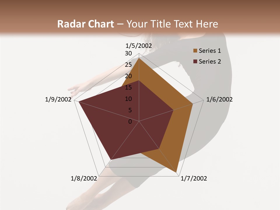 Female Aerobics Behavior PowerPoint Template