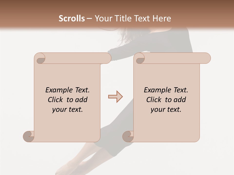 Female Aerobics Behavior PowerPoint Template