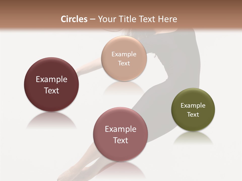 Female Aerobics Behavior PowerPoint Template