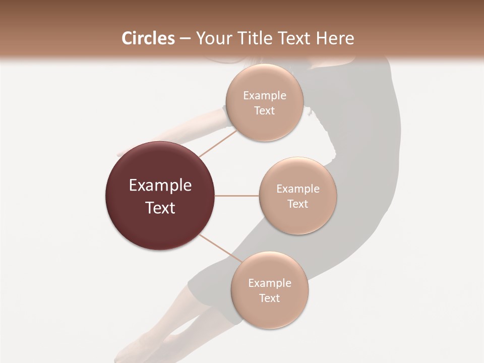 Female Aerobics Behavior PowerPoint Template