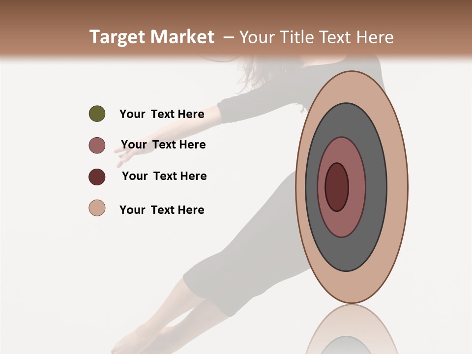 Female Aerobics Behavior PowerPoint Template