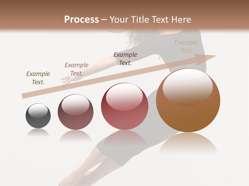 Female Aerobics Behavior PowerPoint Template