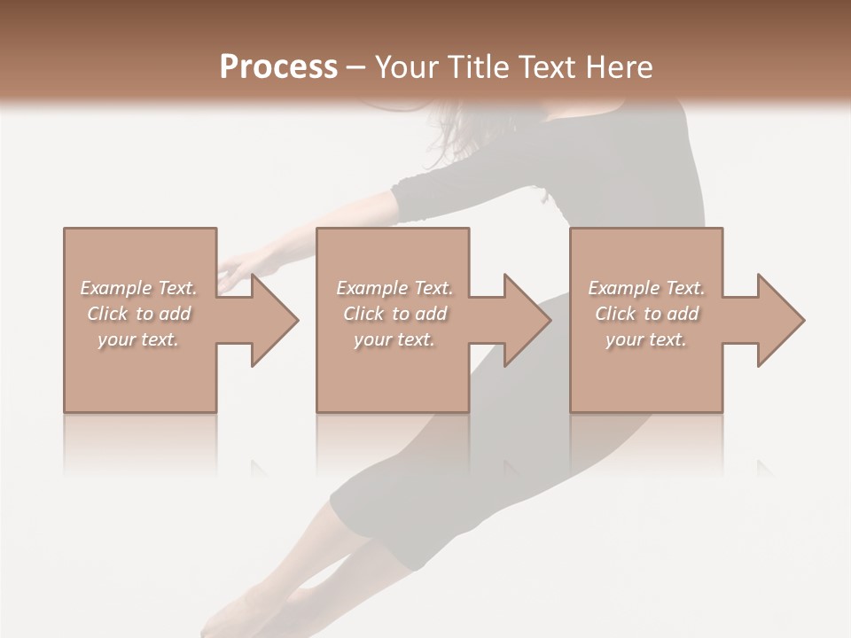 Female Aerobics Behavior PowerPoint Template