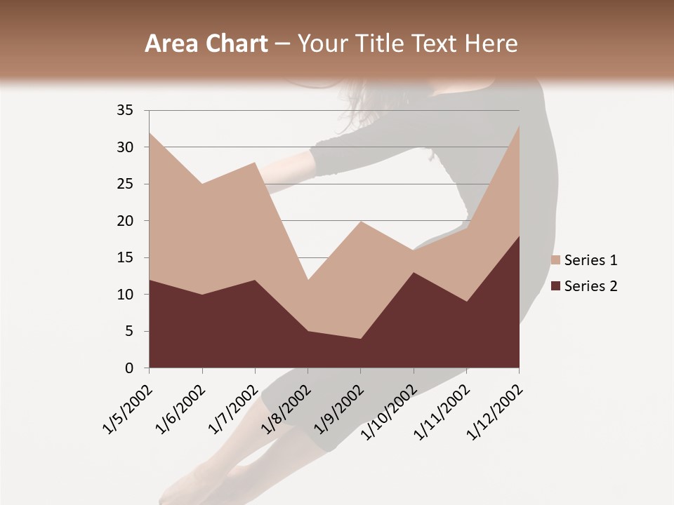 Female Aerobics Behavior PowerPoint Template