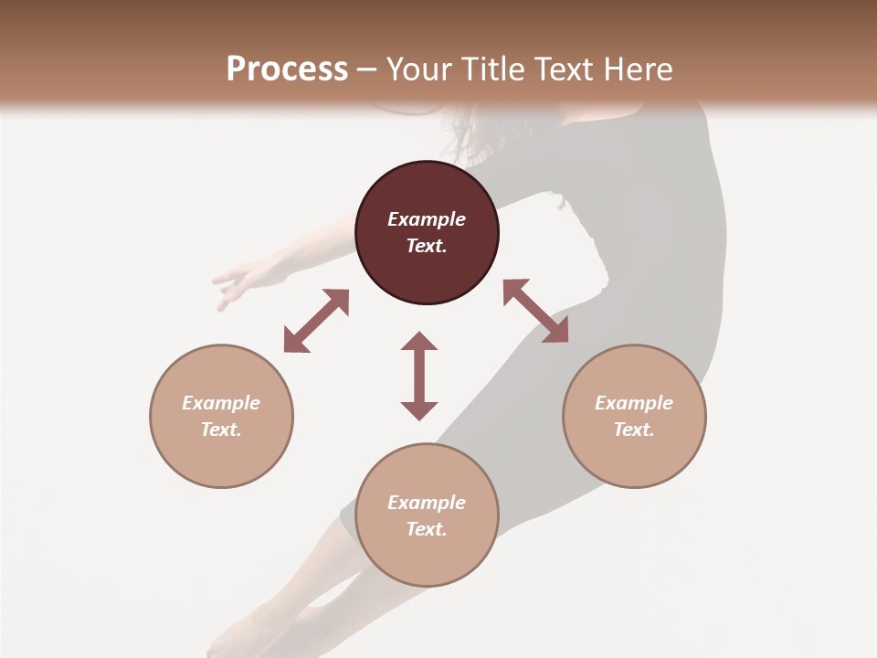 Female Aerobics Behavior PowerPoint Template