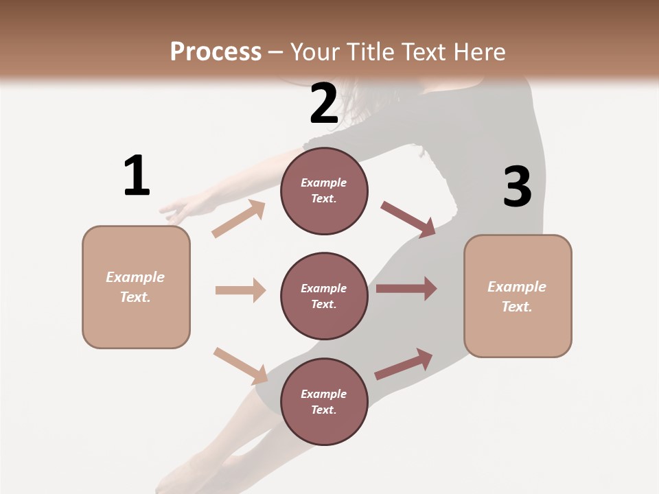 Female Aerobics Behavior PowerPoint Template