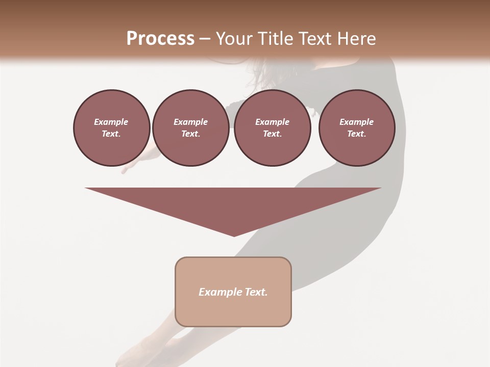 Female Aerobics Behavior PowerPoint Template