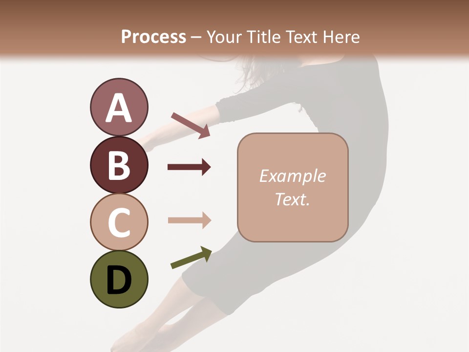 Female Aerobics Behavior PowerPoint Template