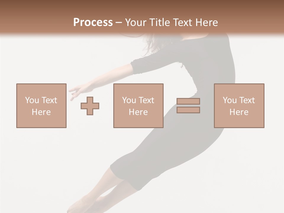 Female Aerobics Behavior PowerPoint Template