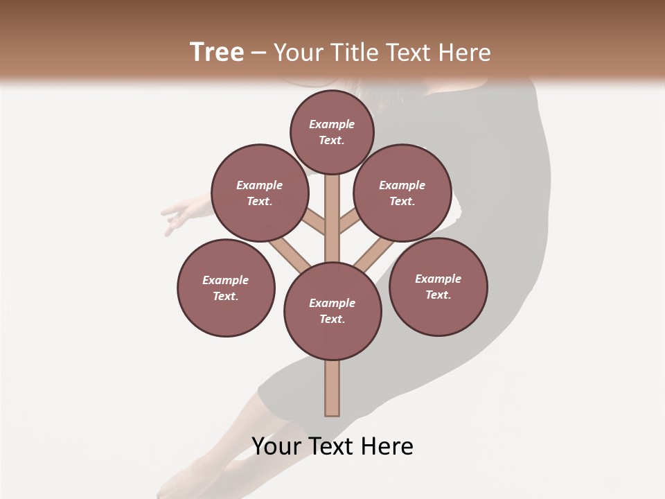 Female Aerobics Behavior PowerPoint Template