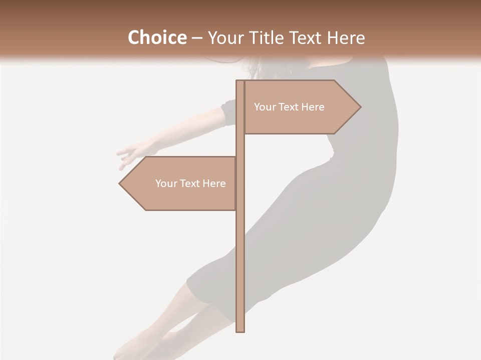 Female Aerobics Behavior PowerPoint Template