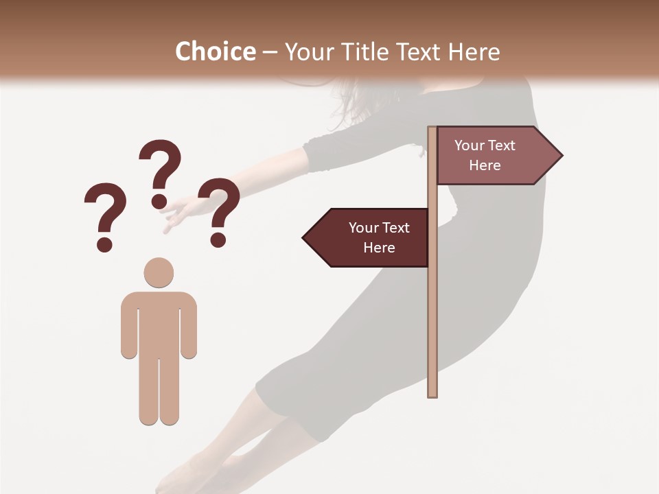 Female Aerobics Behavior PowerPoint Template