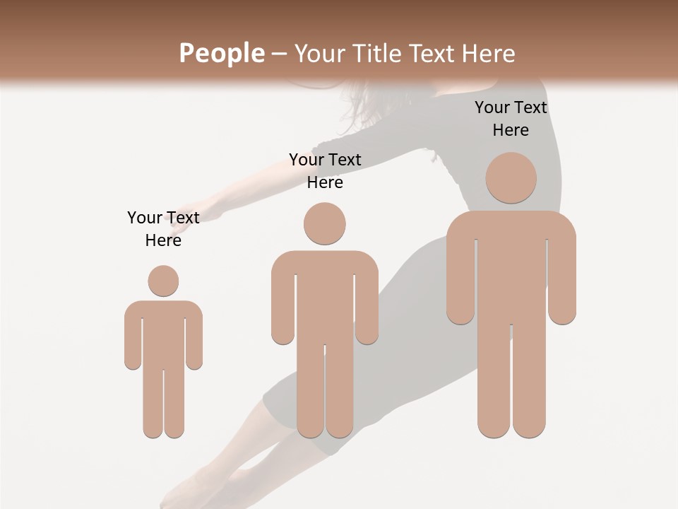 Female Aerobics Behavior PowerPoint Template