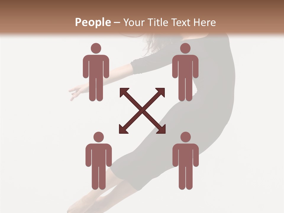 Female Aerobics Behavior PowerPoint Template