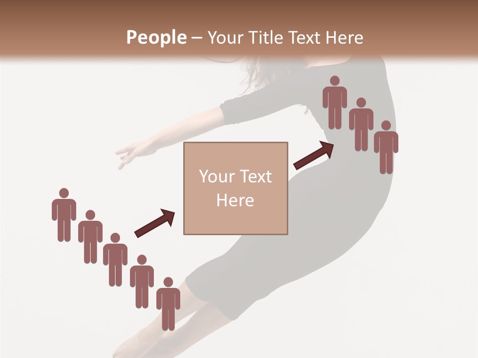 Female Aerobics Behavior PowerPoint Template