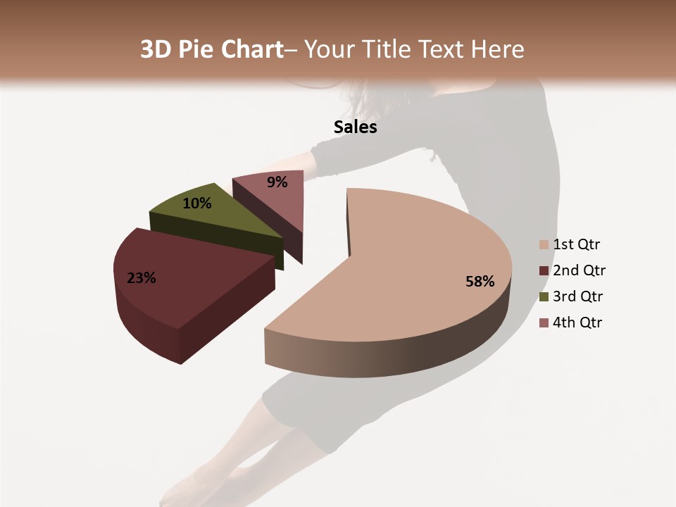 Female Aerobics Behavior PowerPoint Template