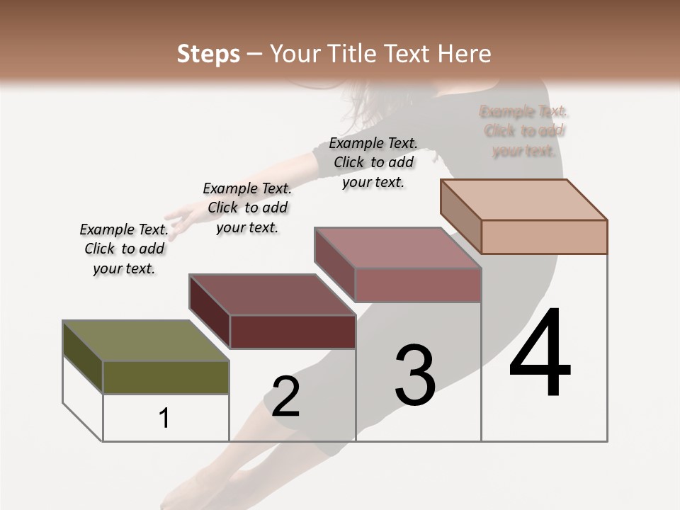 Female Aerobics Behavior PowerPoint Template