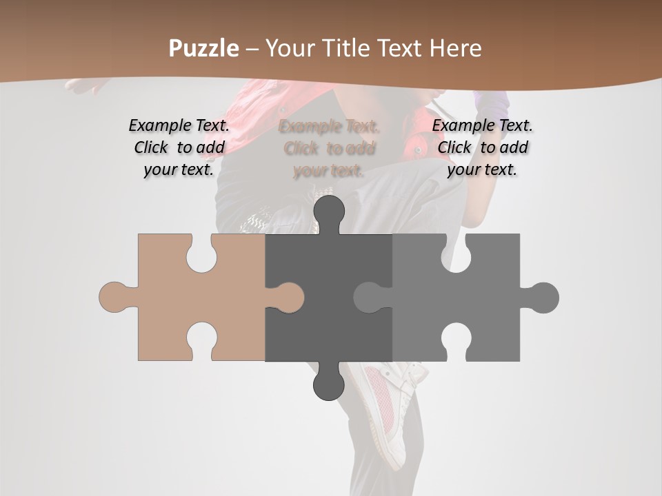 Modern Action Human PowerPoint Template