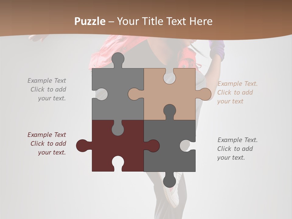 Modern Action Human PowerPoint Template