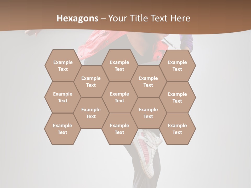 Modern Action Human PowerPoint Template